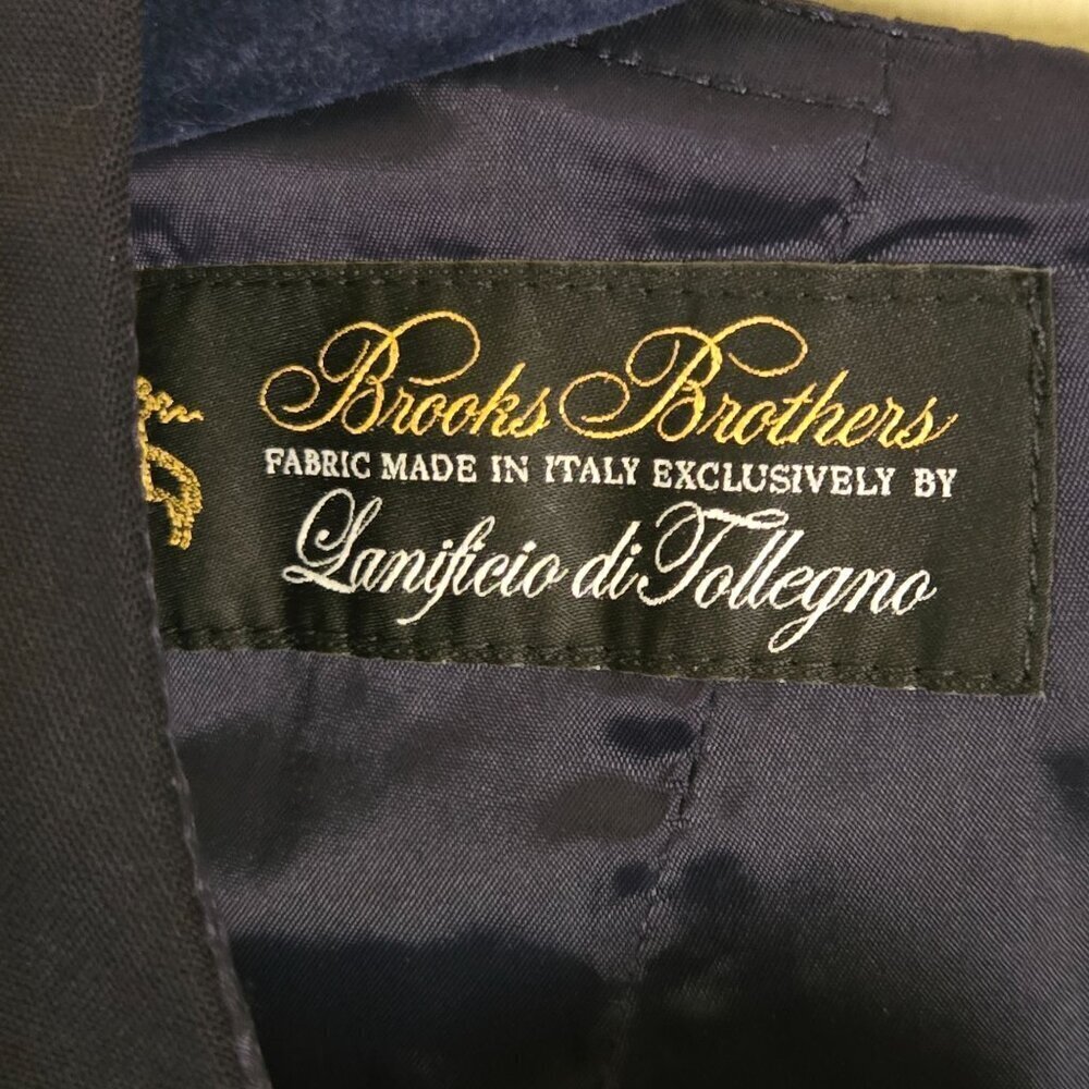 Lanificio Di Tolligno Brooks Brothers The Essential Stretch Sheath Dress Navy Si - Picture 6 of 10